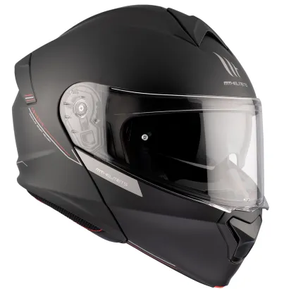 Open helmet MT GENESIS A1 BLACK MATT