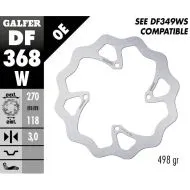 Front brake disc Galfer DISC WAVE FIXED 270x3mm DF368W