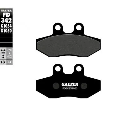 Μπροστινά τακάκια μοτοσυκλέτας Galfer SCOOTER FD342G1050