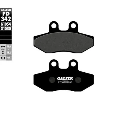 Предни мото накладки Galfer SCOOTER FD342G1050