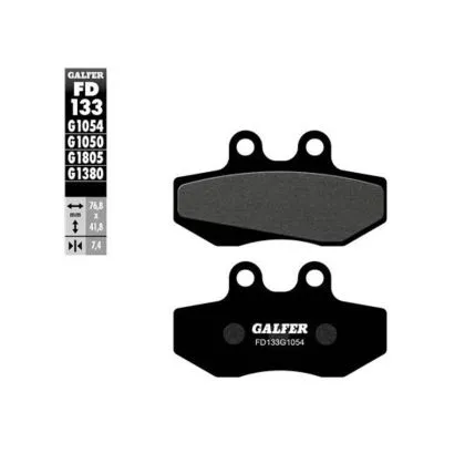 Front motorcycle pads Galfer SEMI METAL FD133G1054