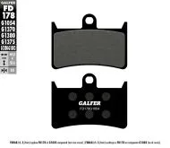 Μπροστινά τακάκια μοτοσυκλέτας Galfer SEMI METAL FD178G1054