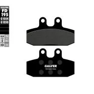 Μπροστινά τακάκια μοτοσυκλέτας Galfer SEMI METAL FD195G1054