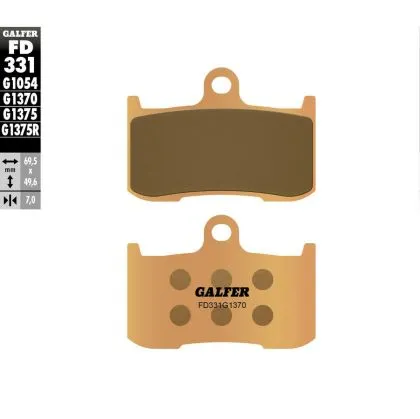 Front motorcycle pads Galfer SINTERED COMPOUND FD331G1370