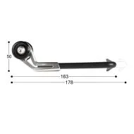 Safety lever BARRACUDA LEVER PRO-TECT B-LUX GREEN