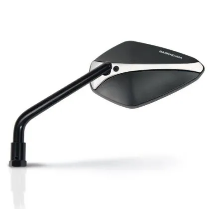 Mirror attachment BARRACUDA X-VERSION SILVER