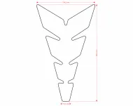MISANO 3M CGMOS117P Tank Protector