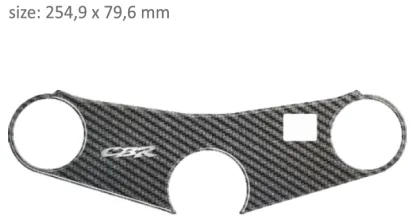 Προστατευτικό τριών επιβατών PPSH21P/PR3178 HONDA CBR 900 από 1992-1995.