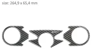 Προστατευτικό τριών επιβατών PPSK12P/PR3150 KAWASAKI ZX6R 2007-2008.