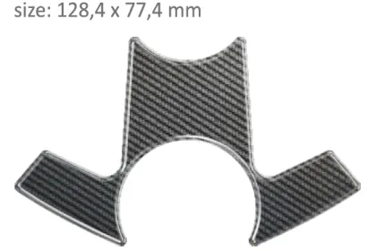 Προστατευτικό τριών επιβατών PPSK7P/PR3145 KAWASAKI ZX250R/ZX300 ABS 2008-2015.