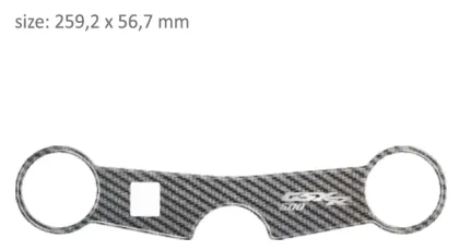 Προστατευτικό τριών επιβατών PPSS16P/PR3199 SUZUKI GSXR 600 2000-2003.