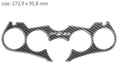 Protector for three-passenger PPSY4P/PR3136 YAMAHA FZ8 2010-2014.