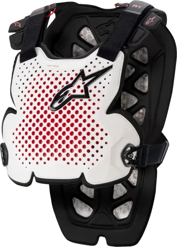 Protective bumper ALPINESTARS A-1 BLACK/RED/WHITE