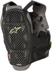 Προστατευτικός προφυλακτήρας ALPINESTARS A-4 Max ΜΑΥΡΟ/ΚΙΤΡΙΝΟ
