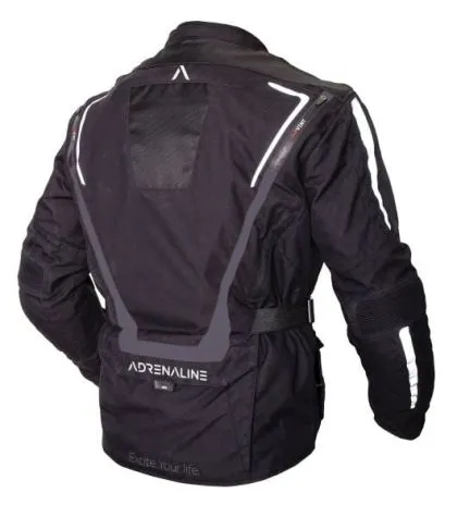 Textile motorcycle jacket ADRENALINE ORION BLACK