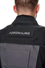 Geacă textilă pentru motociclete ADRENALINE PYRAMID 2.0 NEGRU/GRI/FLUO