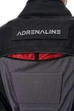 Geacă textilă pentru motociclete ADRENALINE PYRAMID 2.0 NEGRU/GRI/FLUO