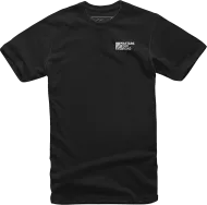 T-shirt ALPINESTARS TEE ΒΑΜΜΕΝΟ ΜΑΥΡΟ