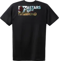 T-shirt ALPINESTARS TEE ΒΑΜΜΕΝΟ ΜΑΥΡΟ