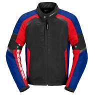 Текстилно мото яке SPIDI TEK NET BLACK/RED/BLUE