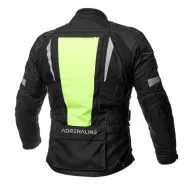 Υφασμάτινο μπουφάν μοτοσικλέτας ADRENALINE CAMELEON 2.0 BLACK/FLUO