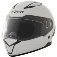 Motorcycle helmet A-PRO BADGE WHITE