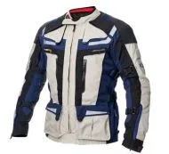 Υφασμάτινο μπουφάν μοτοσικλέτας ADRENALINE CAMELEON 2.0 BEIGE/NAVY