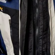 Υφασμάτινο μπουφάν μοτοσικλέτας ADRENALINE CAMELEON 2.0 BEIGE/NAVY