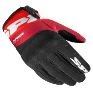 Mănuși moto textil SPIDI Flash-KP Tex Negru/Roșu