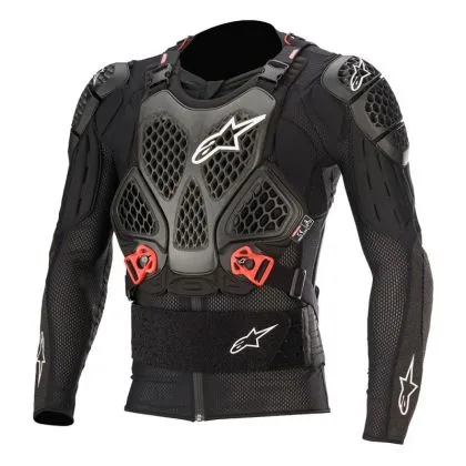 Προστατευτική θωράκιση ALPINESTARS BIONIC TECH V2 ΜΑΥΡΟ/ΚΟΚΚΙΝΟ