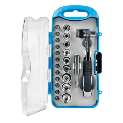 Тресчотка с накрайници LAMPA комплект 23 бр