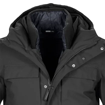 Textile motorcycle jacket SPIDI RIDING PARKA Anthracite