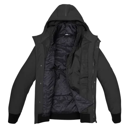 Textile motorcycle jacket SPIDI RIDING PARKA Anthracite