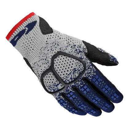 Mănuși moto textil SPIDI CROSS KNIT Albastre