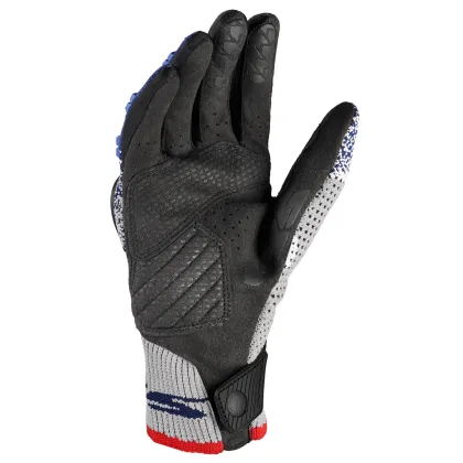 Mănuși moto textil SPIDI CROSS KNIT Albastre