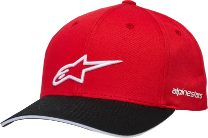 ΚΑΠΕΛΟ ALPINESTARS ROSTRUM ΚΟΚΚΙΝΟ/ΜΑΥΡΟ