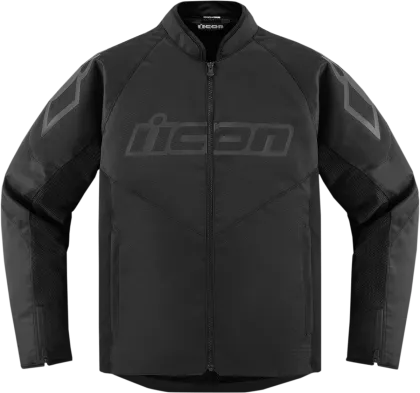 Geaca textila moto ICON HOOLIGAN CE - NEGRA