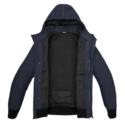 Textile motorcycle jacket SPIDI RIDING PARKA Blue