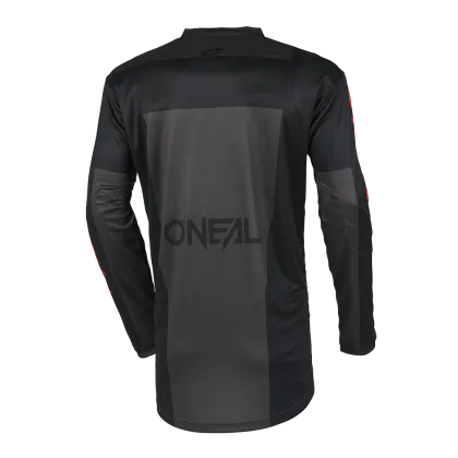 Children's motocross blouse O'NEAL ELEMENT RACEWEAR BLACK/GRAY/RED V.25