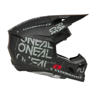 Motocross helmet O'NEAL 3SERIES STATIC BLACK/GRAY V.25
