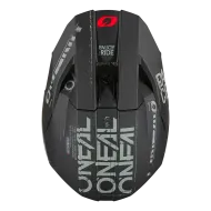 Motocross helmet O'NEAL 3SERIES STATIC BLACK/GRAY V.25