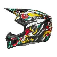 Κράνος Motocross O'NEAL 3SERIES INKED MULTI