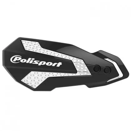 Handlebar protector POLISPORT MX FLOW YAMAHA YZ/YZF/WR 2008-22 WHITE/BLACK