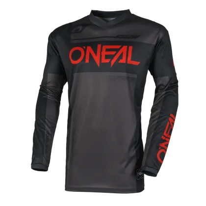 Motocross blouse O`NEAL ELEMENT RACEWEAR BLACK/GRAY/RED V.25