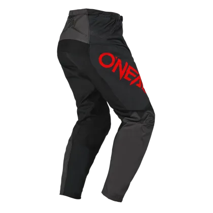 Motocross Breeches O'NEAL ELEMENT RACEWEAR BLACK/GRAY/RED V.25