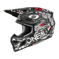 Casca motocross O'NEAL 3SERIES ATTACK BLACK/WHITE V.25
