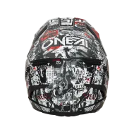 Casca motocross O'NEAL 3SERIES ATTACK BLACK/WHITE V.25
