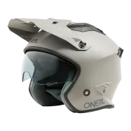 Motorcycle helmet O'NEAL VOLT SOLID GRAY V.25