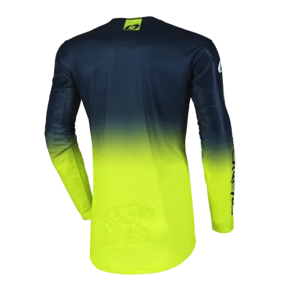 Πουκάμισο μοτοκρός O'NEAL MAYHEM HEXX ΜΠΛΕ/NEON YELLOW V.25