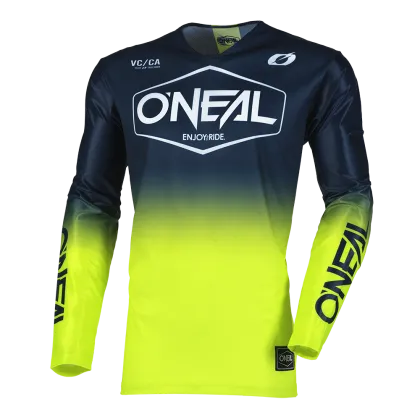 Πουκάμισο μοτοκρός O'NEAL MAYHEM HEXX ΜΠΛΕ/NEON YELLOW V.25
